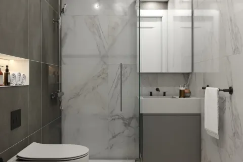 1+1 Leilighet  i Mugla, Tyrkia Nr. 223955 - 15