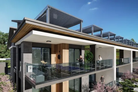 1+1 Leilighet  i Mugla, Tyrkia Nr. 223955 - 16