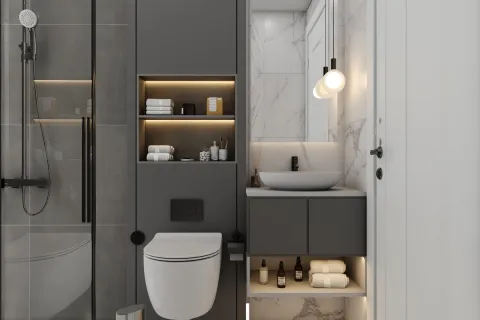 1+1 Leilighet  i Mugla, Tyrkia Nr. 223955 - 3