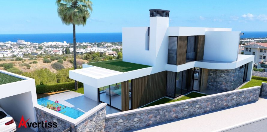 Villa 4+1 Bellabayıs, Girne, №227025