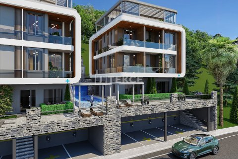 5+1 Takvåning i Alanya, Antalya, Turkiet Nr. 215179 - 6