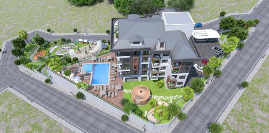 Penthouse  i Kargicak, Alanya, Antalya, Tyrkiet Nr. 96530
