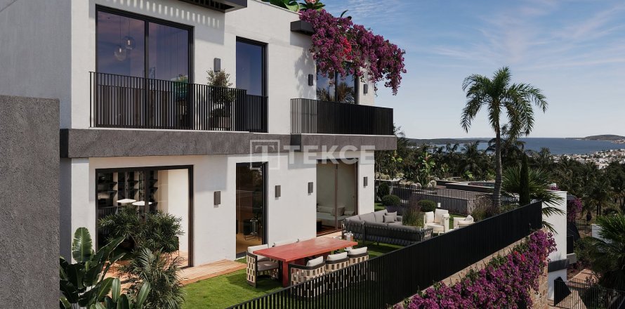 3+1 Lägenhet  i Bodrum, Mugla, Turkiet Nr. 224730