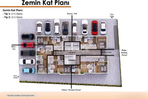 2+1 Lejlighed i Antalya, Tyrkiet Nr. 237980 - 8