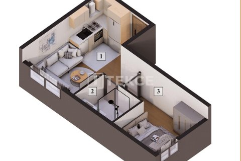 3+1 Lejlighed i Antalya, Tyrkiet Nr. 237981 - 9