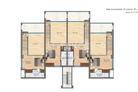 1+1 Wohnung in Girne, Nr. 221832 - 14