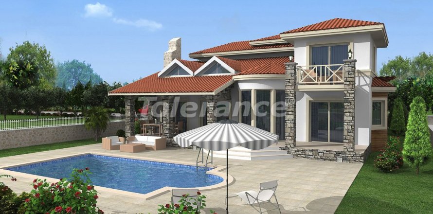 Villa 4+1 Fethiye, Muğla, Türkiye №106288