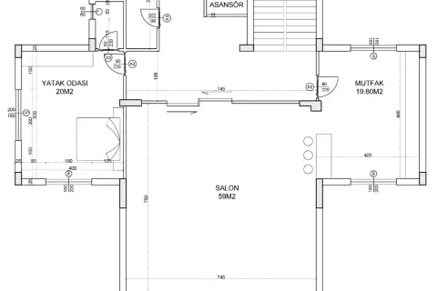 Продажа квартиры  в Аланье, Анталье, Турция 4+1, 719м2, №223519 – фото 21