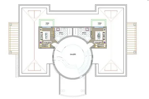 4+1 Lejlighed i Tyrkiet Nr. 223521 - 14