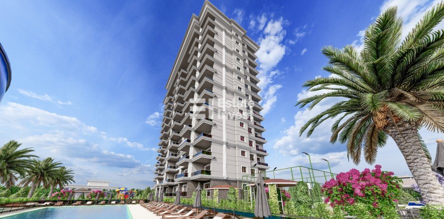 2+1 Lejlighed  i Mersin, Tyrkiet Nr. 156872