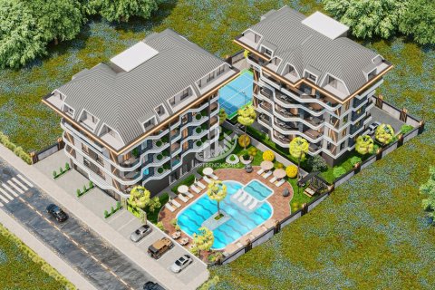 1+1 Leilighet i Kargicak, Alanya, Antalya, Tyrkia Nr. 91605 - 14
