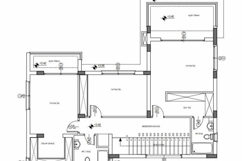 Продажа виллы  в Северном Кипре 5 комн., 218м2, №107454 – фото 17