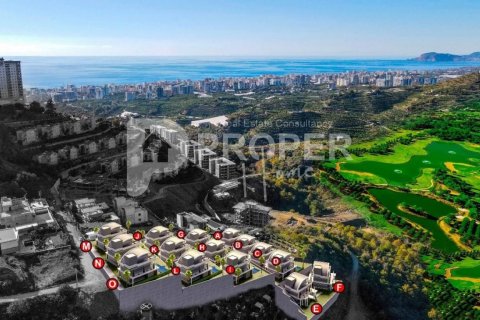 Villa  i Kargicak, Alanya, Antalya, Turkiet Nr. 100838