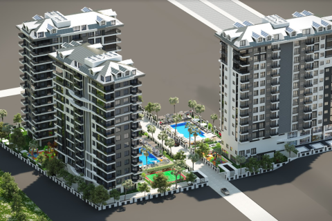 2+1 Lejlighed i Mahmutlar, Antalya, Tyrkiet Nr. 222290 - 4