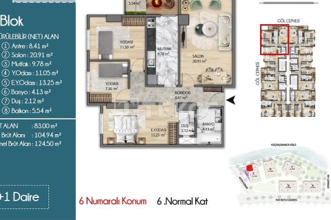 Продажа квартиры  в Стамбуле, Турция 2+1, 121м2, №221049 – фото 21