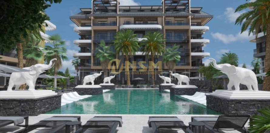Daire 1+1 Alanya, Antalya, Türkiye №104730