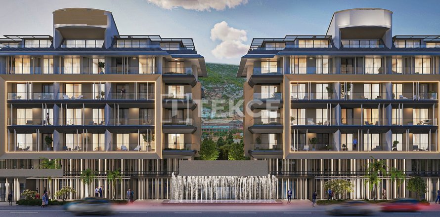 Квартира 1+1 в Аланье, Анталья, Турция №227642