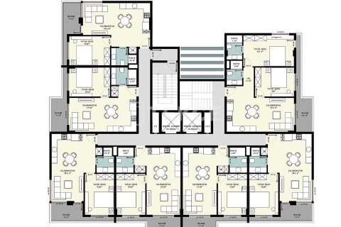 Daire  2+1  Alanya, Antalya, Türkiye №227643 - 21