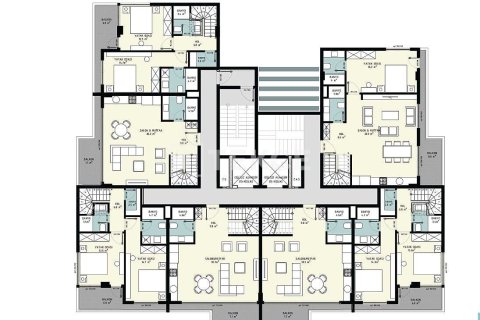 Daire  2+1  Alanya, Antalya, Türkiye №227643 - 22