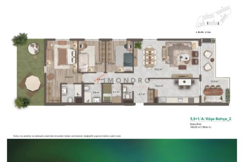 4+1 Wohnung  in Umraniye, Istanbul, Türkei Nr. 212813 - 8