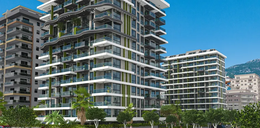 Daire 1+1 Alanya, Antalya, Türkiye №223691