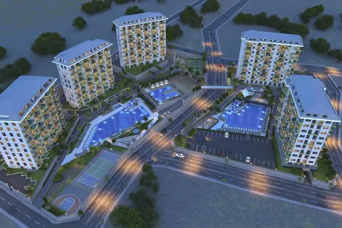 1+1 Lejlighed  i Alanya, Antalya, Tyrkiet Nr. 223692 - 16