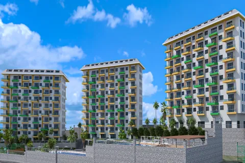 1+1 Lejlighed  i Alanya, Antalya, Tyrkiet Nr. 223692 - 6