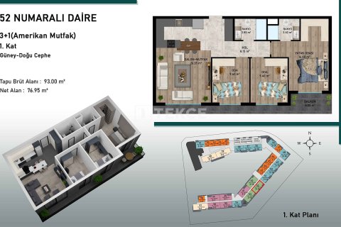 3+1 Lägenhet i Aksu, Antalya, Turkiet Nr. 107335 - 21
