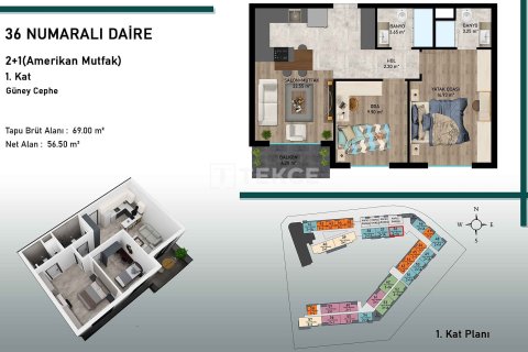 3+1 Lägenhet i Aksu, Antalya, Turkiet Nr. 107335 - 18