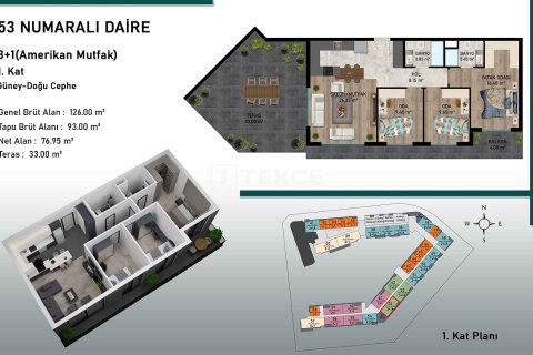 3+1 Lägenhet i Aksu, Antalya, Turkiet Nr. 107335 - 22