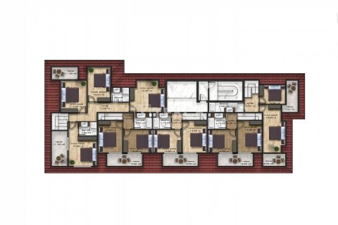 Daire 1+1 Alanya, Antalya, Türkiye №44037 - 6