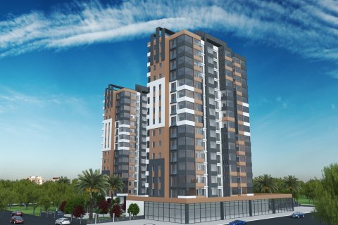 آپارتمان در  Mersin ، ترکیه 1 خوابه ، 65 متر مربع.  شماره 228286 - 2