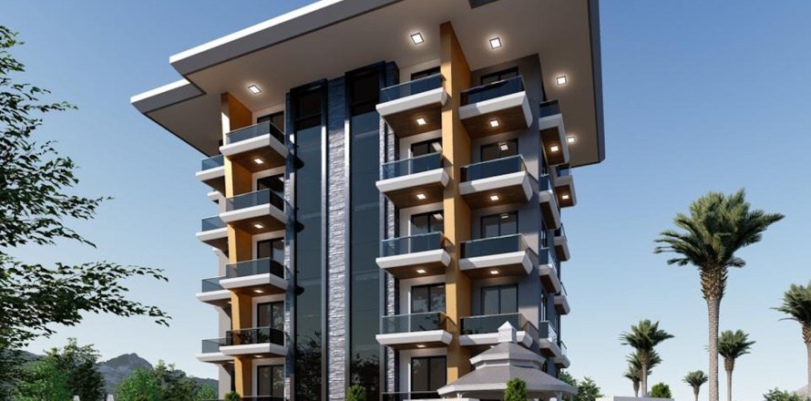 1+1 Lejlighed i Alanya, Antalya, Tyrkiet Nr. 228288