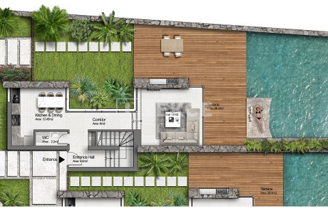 Villa for sale in Girne, Northern Cyprus, 2 bedrooms, 142m2, No. 215399 – photo 24