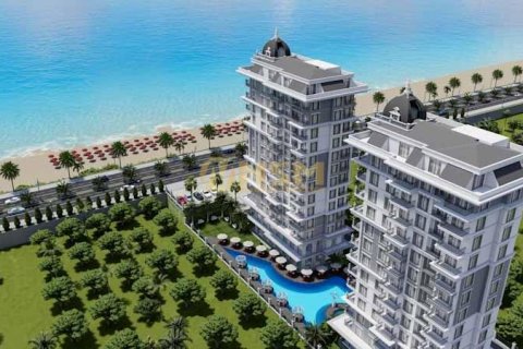 آپارتمان در  Alanya ، ترکیه 1 خوابه ، 62 متر مربع.  شماره 104807