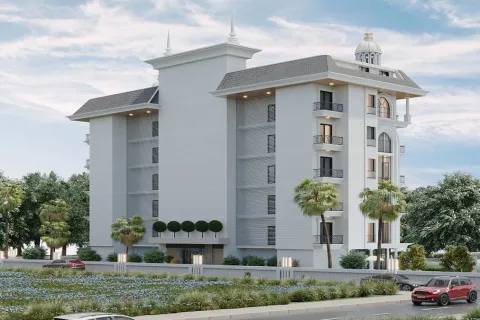 1+1 Lejlighed  i Alanya, Antalya, Tyrkiet Nr. 223608 - 6