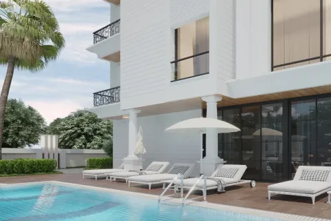 1+1 Lejlighed  i Alanya, Antalya, Tyrkiet Nr. 223608 - 8