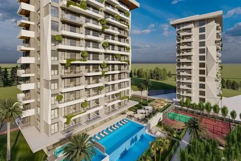 1+1 Lägenhet i Alanya, Antalya, Turkiet Nr. 223611