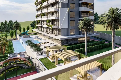 1+1 Lejlighed  i Alanya, Antalya, Tyrkiet Nr. 223611 - 9
