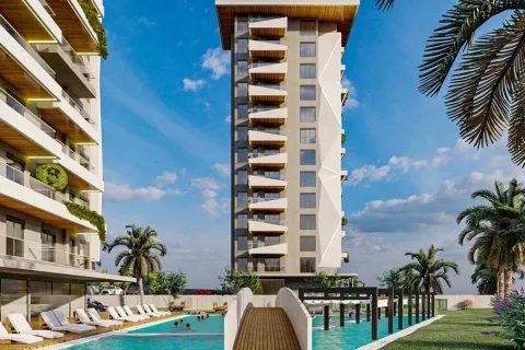 1+1 Lejlighed  i Alanya, Antalya, Tyrkiet Nr. 223611 - 5