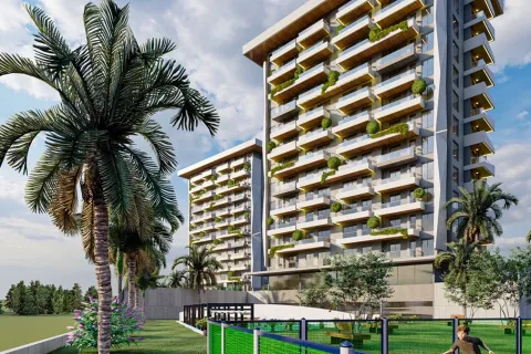 1+1 Lejlighed  i Alanya, Antalya, Tyrkiet Nr. 223611 - 6