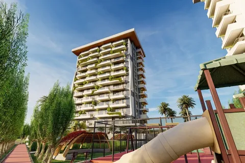 1+1 Lejlighed  i Alanya, Antalya, Tyrkiet Nr. 223611 - 8