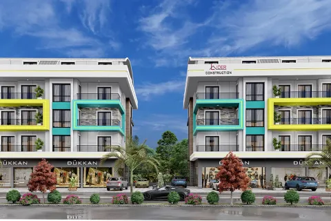 1+1 Lejlighed  i Alanya, Antalya, Tyrkiet Nr. 223687 - 4