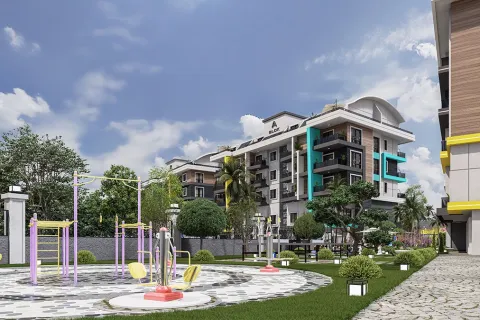 1+1 Lejlighed  i Alanya, Antalya, Tyrkiet Nr. 223687 - 16
