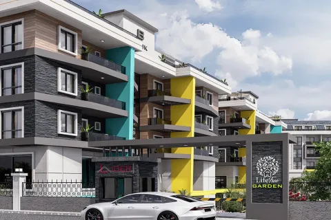 1+1 Lejlighed  i Alanya, Antalya, Tyrkiet Nr. 223687 - 7