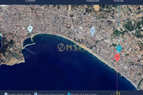 1+1 Lejlighed i Alanya, Antalya, Tyrkiet Nr. 104753 - 3