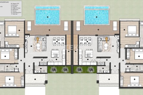 Villa for sale in Girne, Northern Cyprus, 3 bedrooms, 280m2, No. 223352 – photo 20