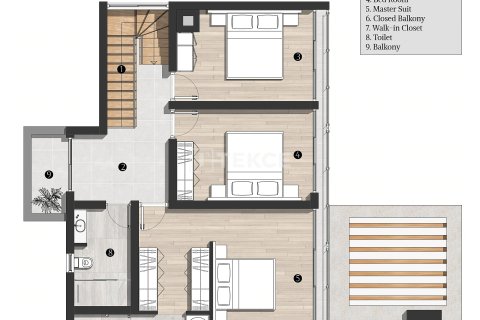 Villa for sale in Girne, Northern Cyprus, 3 bedrooms, 280m2, No. 223352 – photo 23