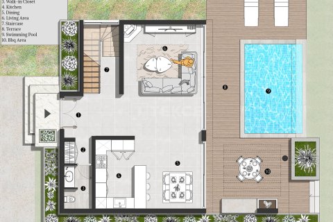3+1 Villa i Girne, Nr. 223353 - 22