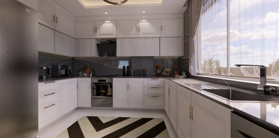 1+1 Lägenhet i Kubbe Tower Residence, Avsallar, Antalya, Turkiet Nr. 139952
